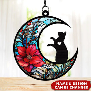 Pet Loss - Personalized Hanging Suncatcher Ornament