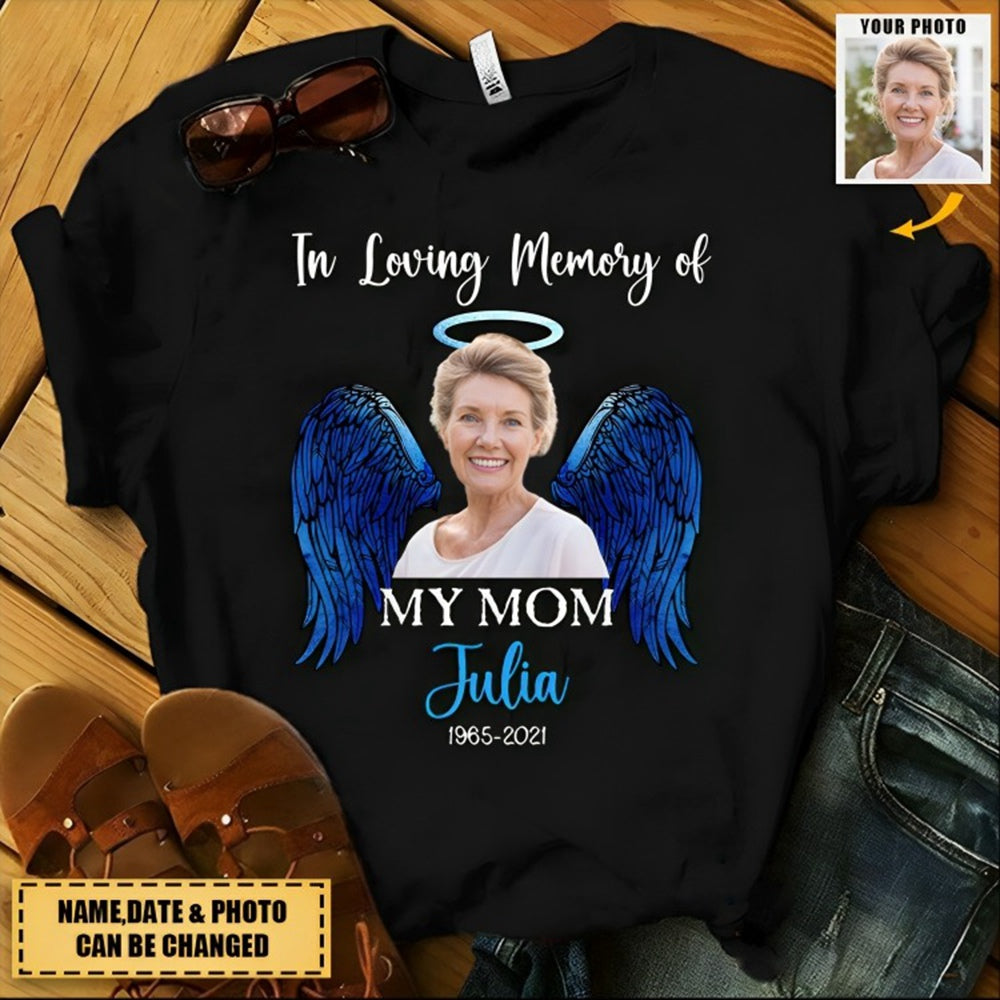 In Loving Memory Of - Personalized Photo Shirt