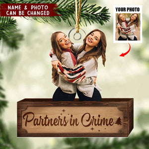 Christmas Ornament - Photo Background Removal - Custom Ornament from Photo - Gift for Best Friends