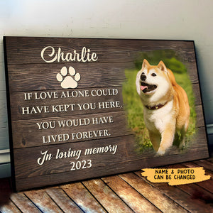 We'll Always Be A Family - For Pet Lovers - Personalized Photo Poster