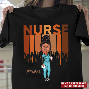 Personalized Custom T-Shirt - Nurse's Day, Appreciation Gift For Nurse - Love Nurse Life