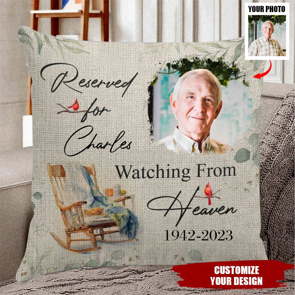 Reserved For You - Personalized Photo Pillow