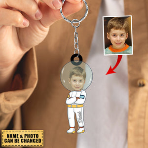 Perfect Gift For Your Baby Dream Job Kid - Personalized Keychain