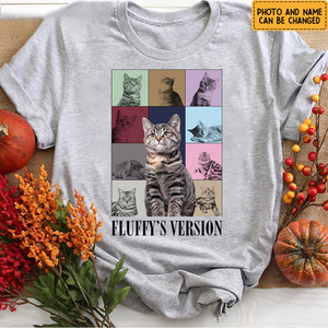 Custom Eras Tour Light Shirt, Personalized Shirt, Gift For Pet Lovers, Custom Photo