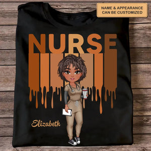Personalized Custom T-Shirt - Nurse's Day, Appreciation Gift For Nurse - Love Nurse Life