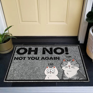 Oh No! Not You Again - Personalized Doormat